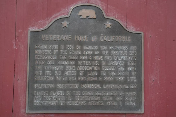 Veterans Home of California in Yountville, Napa Valley — Stock Photo, Image