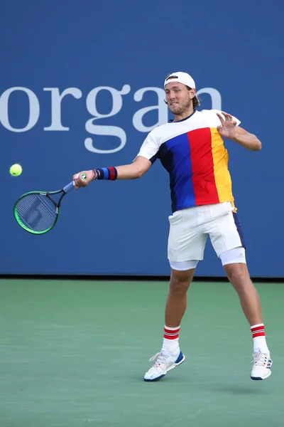 New York September 2017 Professional Tennis Player Lucas Pouille France — Stock Photo, Image
