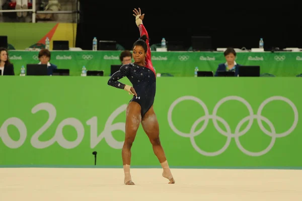 Rio Janeiro Brasil Agosto 2016 Campeona Olímpica Gabby Douglas Estados — Foto de Stock