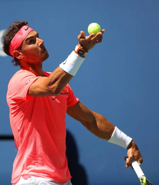 New York Eylül 2017 Grand Slam Şampiyonu Spanya Rafael Nadal — Stok fotoğraf