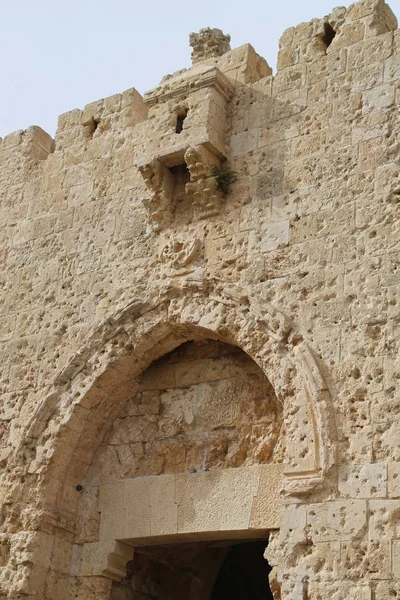 Puerta Sion Ciudad Vieja Jerusalén — Foto de Stock