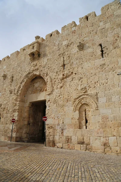 Porte Sion Vieille Ville Jérusalem — Photo