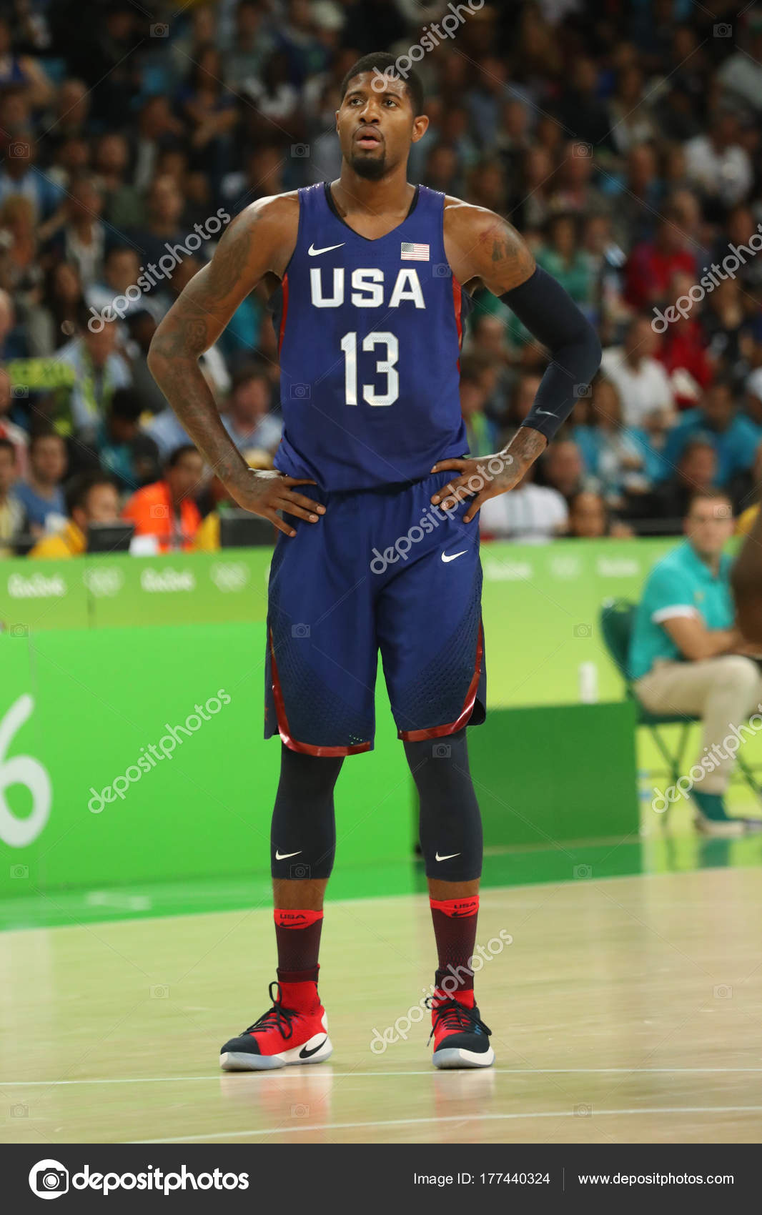 paul george team usa shirt