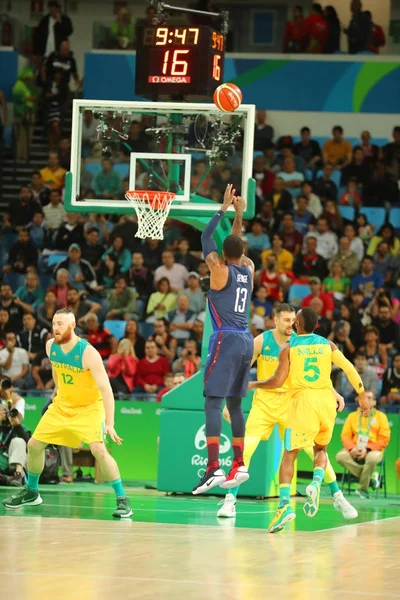 Rio Janeiro Brazylia Sierpnia 2016 Paul George Reprezentacji Usa Akcji — Zdjęcie stockowe