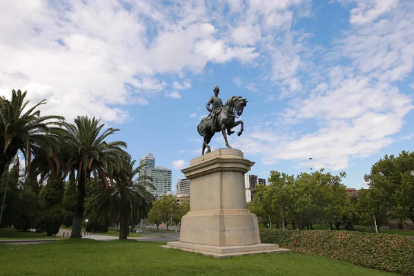Melbourne Austrálie Ledna 2016 Markýz Linlithgow Památník Památník Melbourne Austrálie — Stock fotografie