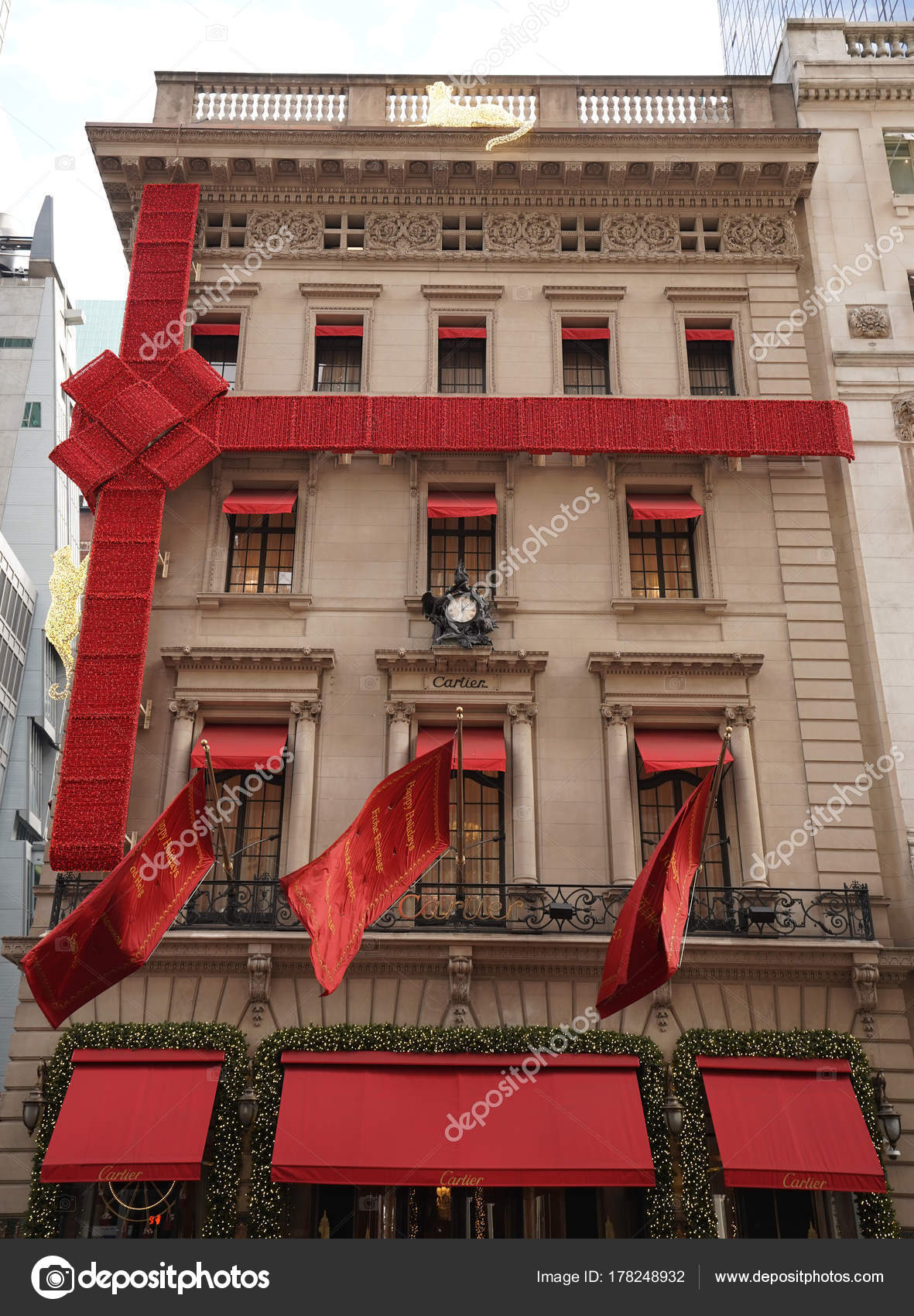 Cartier Fifth Avenue Manhattan New York, New York, USA Stock Photo