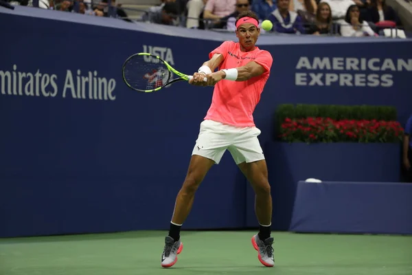 New York Ağustos 2017 Grand Slam Şampiyonu Spanya Rafael Nadal — Stok fotoğraf