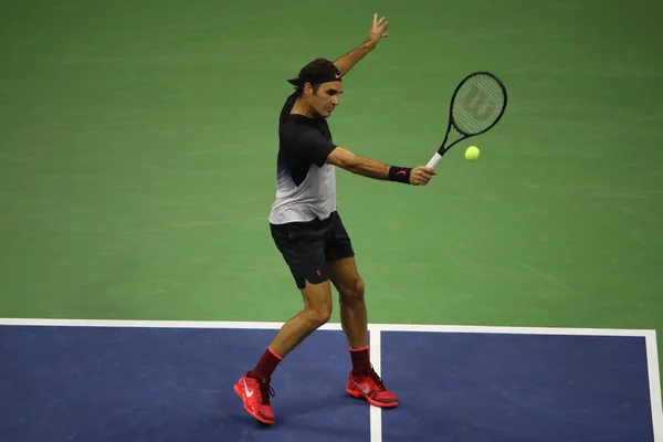 New York Septembre 2017 Champion Grand Chelem Roger Federer Suisse — Photo