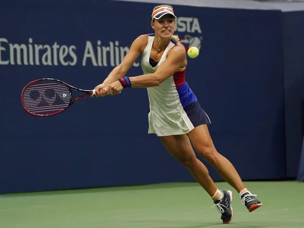 Nova Iorque Agosto 2017 Angelique Kerber Campeã Grand Slam Alemanha — Fotografia de Stock