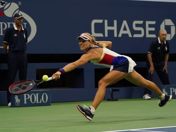 New York Ağustos 2017 Grand Slam Şampiyonluğu Angelique Kerber Almanya — Stok fotoğraf