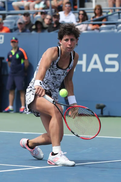 New York Září 2016 Profesionální Tenistka Carla Suarez Navarro Španělska — Stock fotografie