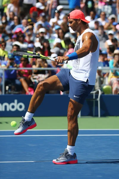 New York Ağustos 2017 Spanya Grand Slam Şampiyonu Rafael Nadal — Stok fotoğraf