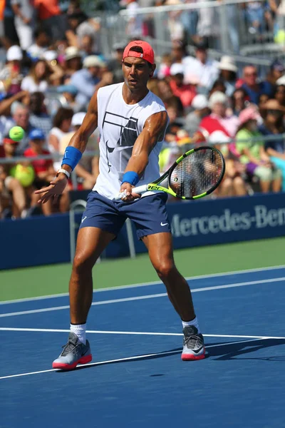 Nueva York Agosto 2017 Quince Veces Campeón Del Grand Slam —  Fotos de Stock