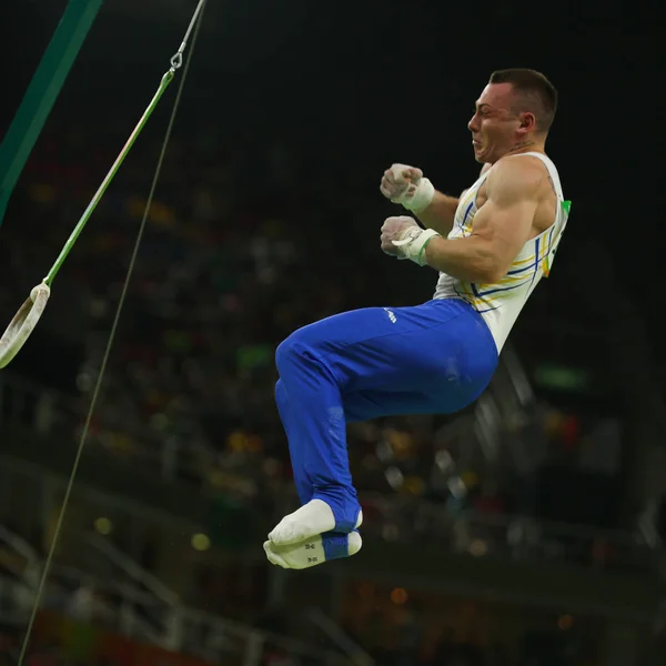 Rio Janeiro Brazil August 2016 Gymnast Igor Radivilov Ukraine Competes — Stock Photo, Image