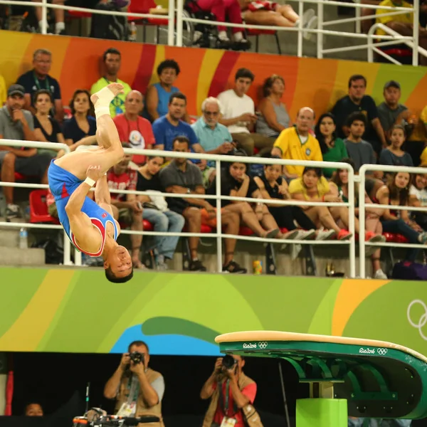 Rio Janeiro Brasil Agosto 2016 Ginasta Campeã Olímpica Gwang República — Fotografia de Stock