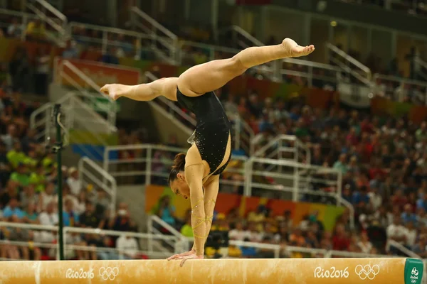 Rio Janeiro Brazílie Srpna 2016 Gymnastka Catalina Ponor Rumunska Soutěží — Stock fotografie