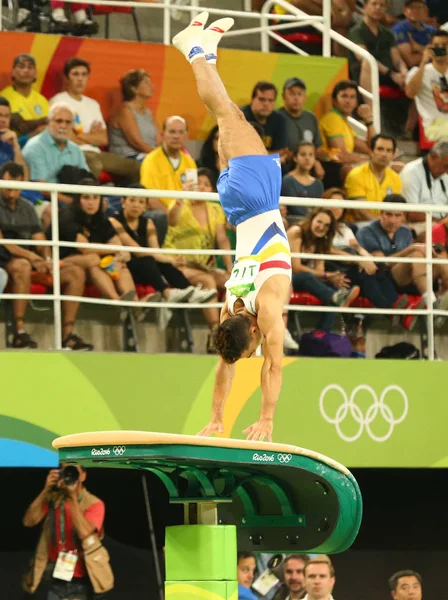 Rio Janeiro Brazil August 2016 Artistic Gymnast Marian Dragulescu Competes — Stock Photo, Image