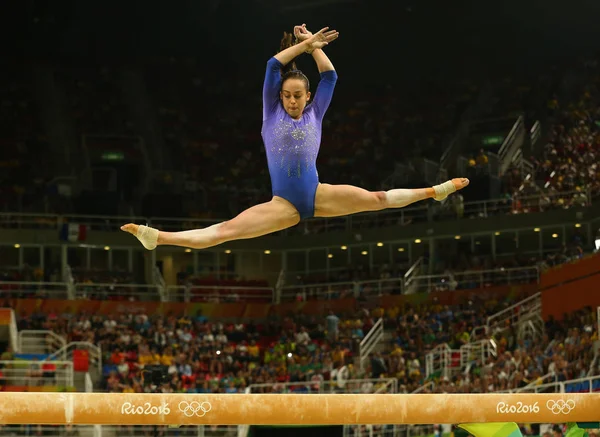 Rio Janeiro Brasil Agosto 2016 Ginasta Artística Isabela Onyshko Canadá — Fotografia de Stock