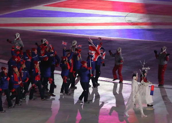 Pyeongchang Dél Korea 2018 Február Olimpiai Bajnok Lizzy Yarnold Könyv — Stock Fotó