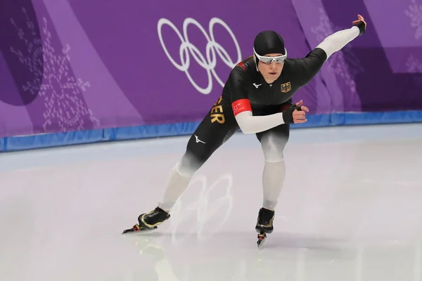 Gangneung Corea Del Sud Febbraio 2018 Cinque Volte Campionessa Olimpica — Foto Stock