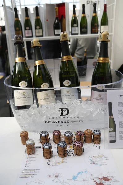 Nueva York Marzo 2018 Champán Francés Exhibición Vinexpo Nueva York —  Fotos de Stock