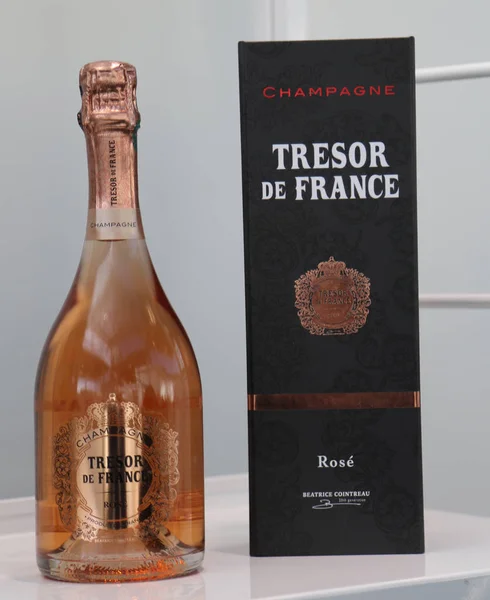 New York Maart 2018 Franse Champagne Tentoongesteld Vinexpo New York — Stockfoto