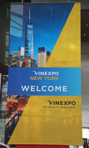 New York Maart 2018 Vinexpo New York Javits Convention Center — Stockfoto