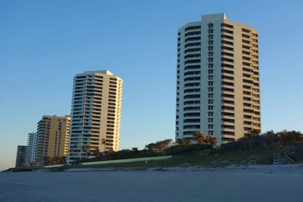 Riviera Beach Florida Março 2018 Condomínios Luxo Ilha Singer Singer — Fotografia de Stock