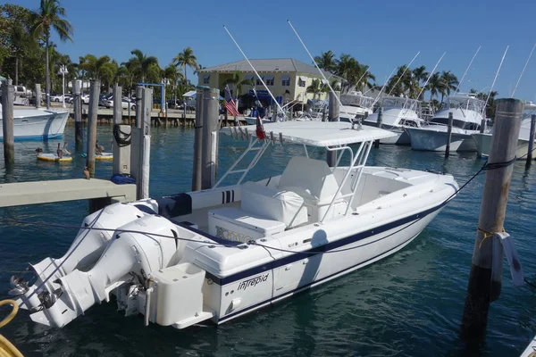 West Palm Beach Florydzie Marca 2018 Żaglówek Jachtów Sailfish Marina — Zdjęcie stockowe