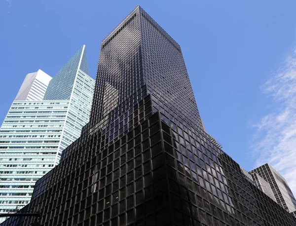 New York April 2018 Skyscrapers 6Th Avenue Avenue Americas Manhattan — Stock Photo, Image