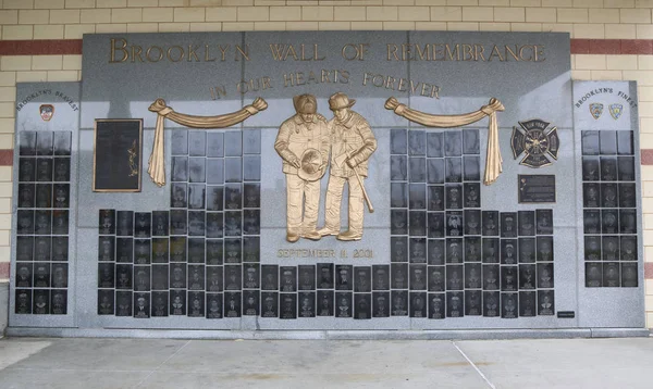 Brooklyn New York May 2018 Fdny Fallen Firefighters Memorial Brooklyn — Stock Photo, Image