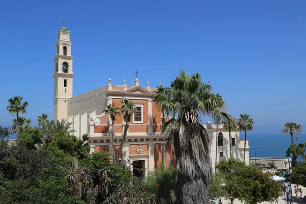 Aviv Yaffa Israel April 2017 Peter Church Old City Yaffa — Stock Photo, Image