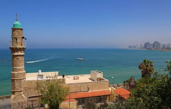 Tel Aviv Jaffa Israel Abril 2017 Mezquita Bahr Mezquita Del — Foto de Stock