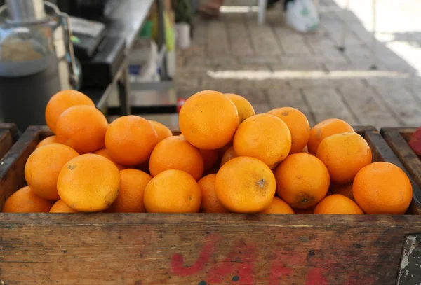 Świeżych Pomarańczy Soku Rynku — Zdjęcie stockowe