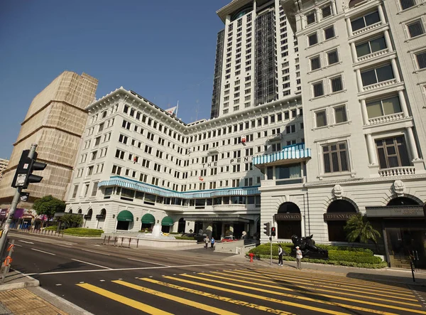 Hongkong November 2019 Peninsula Hong Kong Ett Berömt Lyxhotell Kolonialstil — Stockfoto