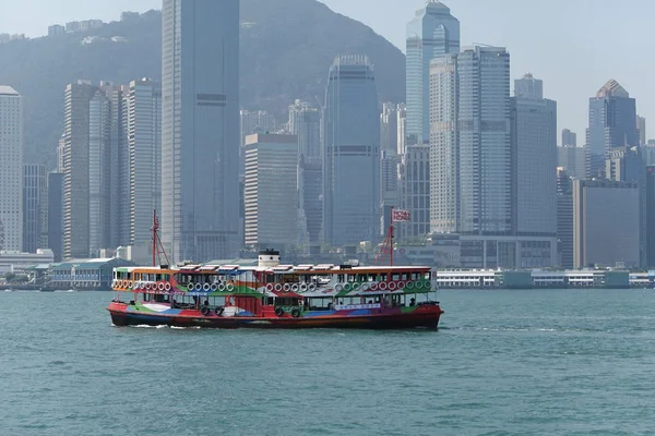 2019年11月10日 香港维多利亚港的港口游轮 — 图库照片