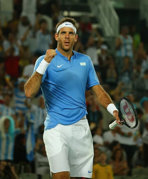 Rio Janeiro Brasil Agosto 2016 Campeón Del Grand Slam Juan — Foto de Stock