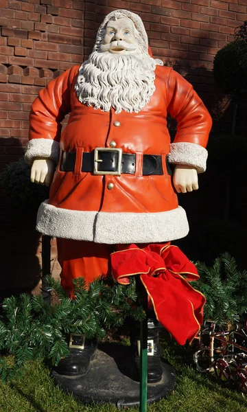 Christmas House Decoration Display Suburban Brooklyn Neighborhood Dyker Heights — Stock Photo, Image