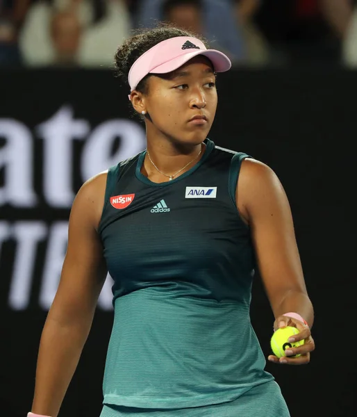 Melbourne Australie Janvier 2019 Championne Grand Chelem Naomi Osaka Japon — Photo