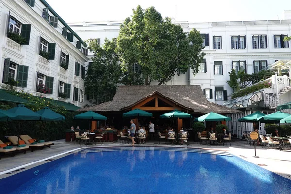 Hanoi Vietnam Oktober 2019 Sofitel Legend Metropole Hanoi Een Bekroond — Stockfoto