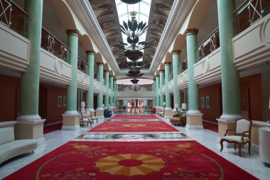 Playa Del Carmen, Meksika - 31 Aralık 2017: Iberostar Grand Hotel Paraiso, Playa Del Carmen, Meksika