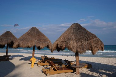 Meksika 'daki Playa Del Carmen' deki Maroma Plajı