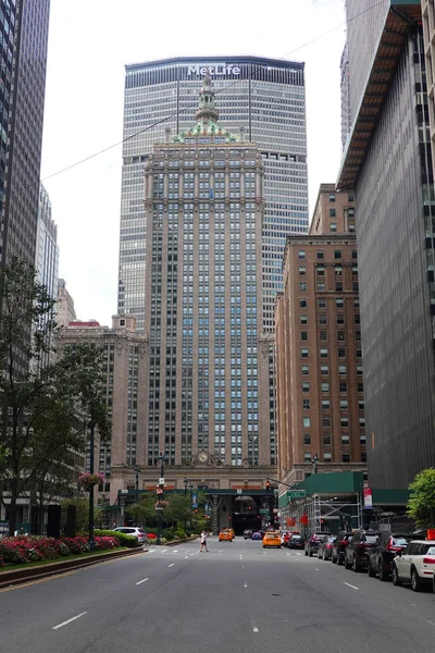 New York September 2019 Met Life Helmsley Buildings View Park — Stock Photo, Image