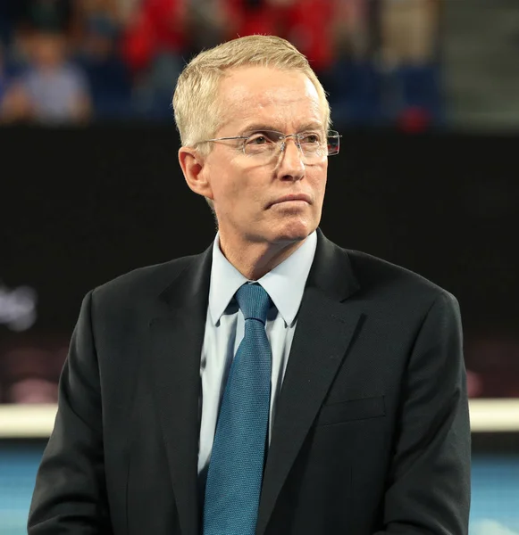 Melbourne Australien Januar 2019 Australian Open Turnierdirektor Craig Tiley Der — Stockfoto