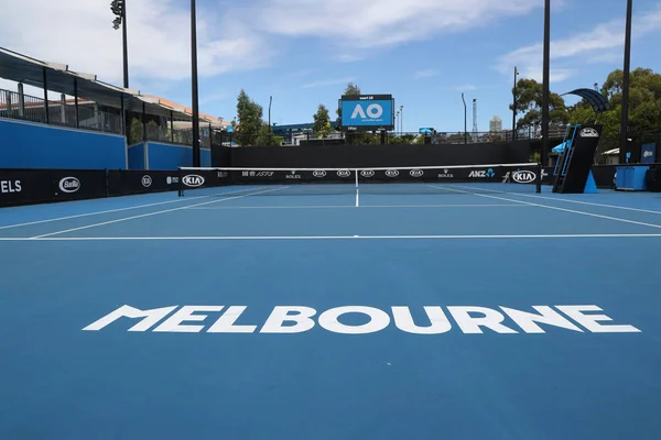 Melbourne Australia Enero 2019 Cancha Exhibición Centro Tenis Australiano Melbourne —  Fotos de Stock