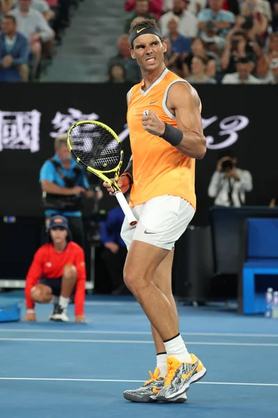 Melbourne Australia Enero 2019 Diecisiete Veces Campeón Del Grand Slam — Foto de Stock