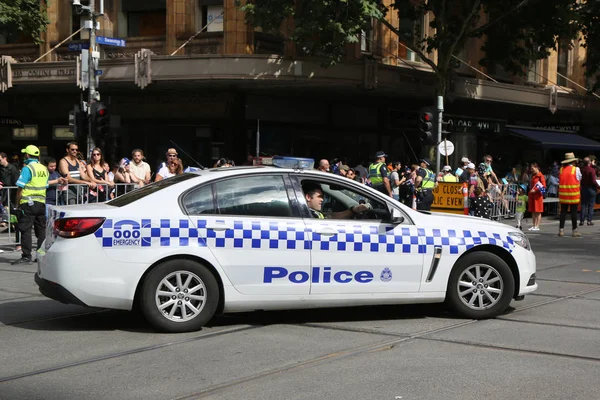 Melbourne Australia January 2019 Victoria Police Provides Security 2019 Australia — Stock Photo, Image