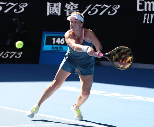 Melbourne Australien Januari 2019 Professionell Tennisspelare Anastasia Pavlyuchenkova Från Ryssland — Stockfoto