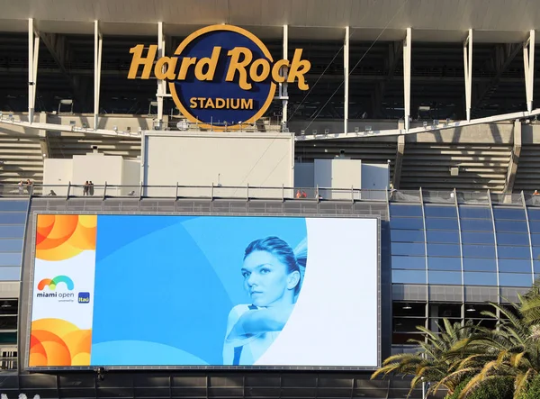 Miami Gardens Floryda Marca 2019 Hard Rock Stadium Podczas 2019 — Zdjęcie stockowe