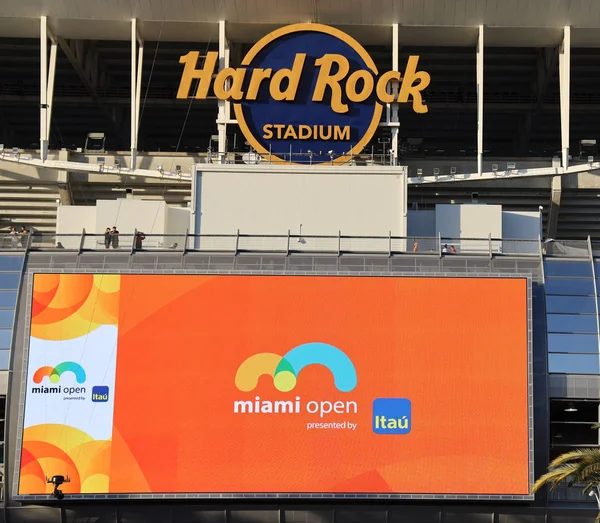 Miami Gardens Floridě Března 2019 Hard Rock Stadion 2019 Miami — Stock fotografie